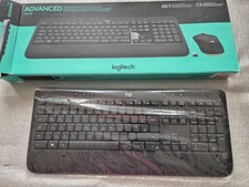 Image of logitech wireless keyboard and mouse mk540