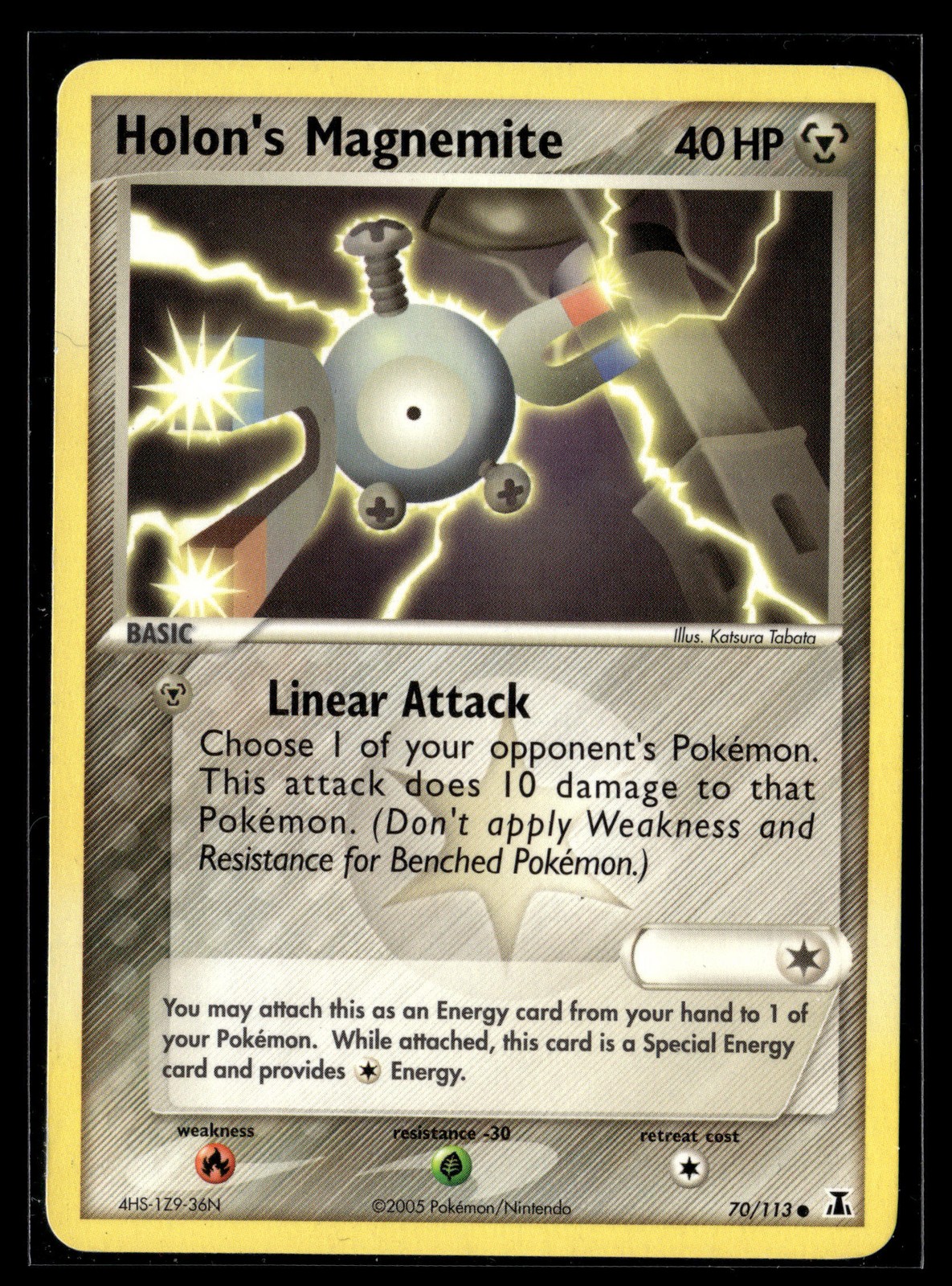 Pokemon TCG Delta Species #70/113 Holon's Magnemite
