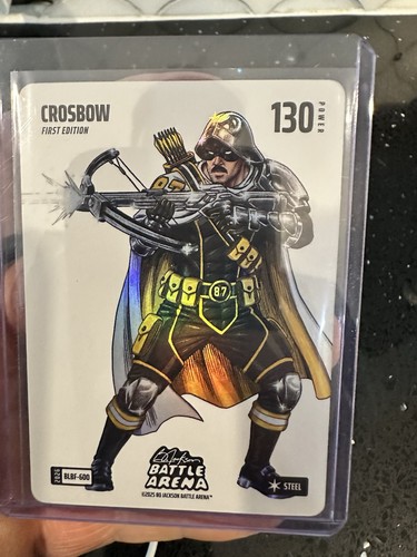 2026 Bo Jackson Battle Arena Blizzard Battlefoil Steel Crosbow BLBF-600
