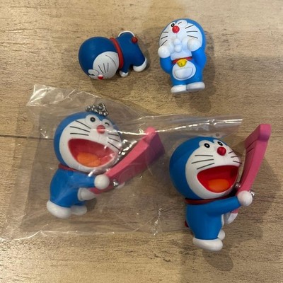 Doraemon Gacha Four Figures Set 14+ Soft Capsule Figures NIB MIB Excl?