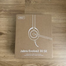 Jabra Evolve2 30 SE 2025 Version Wired Dual-Ear Headset with Microphone