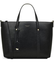 ⭐️RADLEY BNWOT Smithfield’s Way Ladies Leather Medium Tote Bag, Black RRP £239⭐️