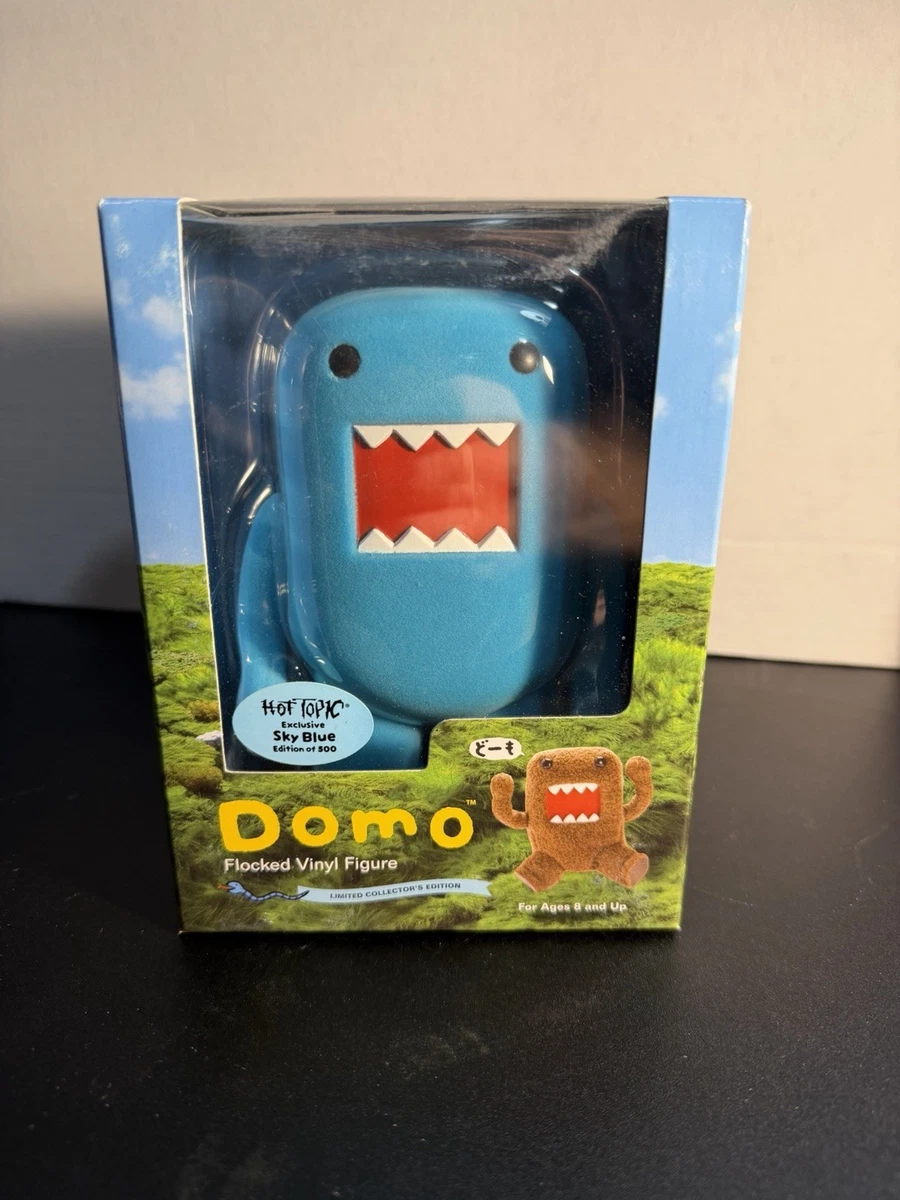 Dark Horse Deluxe Domo Fluorescent Black Light Vinyl Figure - Blu, 10 Cm (4 Pollici) - Collezione Ufficiale Giapponese