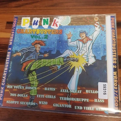 VARIOUS punk chartbusters vol. 2 VG/VG+ (CD Album, Rock, Wolverine) - Bild 1 von 3
