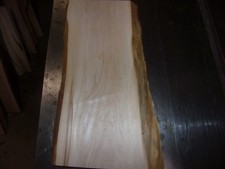 RUSTIC HICKORY SLAB KILN DRIED LUMBER 5/8" THICK F319F WOOD LIVE EDGE BOARD
