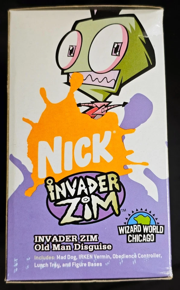 Invader Zim Old Man Disguise 2005 Chicago Exclusive Palisades NIB OOP - Image 3 of 4