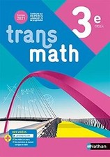 Transmath 3e, cycle 4  de Collectif | Livre | état très bon