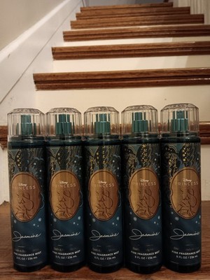 BATH AND BODY WORKS JASMINE DISNEY PRINCESS FINE FRAGRANCE MIST LOT 5 NEW