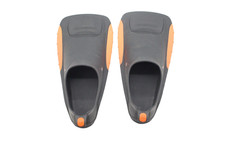 NWOT Nike Swim Fins Hyper Crimson Black Orange Sz S