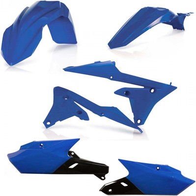 Acerbis Yamaha Plastic Kit-YZ 450F-2014-2017-Blue - Motocross Dirt Bike Offroad