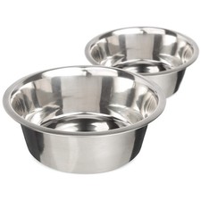 7 Cup 56 oz. Stainless Steel Dog Bowls, Set of 2 Neater Feeder Replacement ...