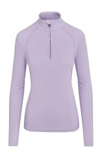 Swing Out Sister 1/4 Zip Ultra Soft Layering Fleece Top Lavender Lilac S,M,L,XL