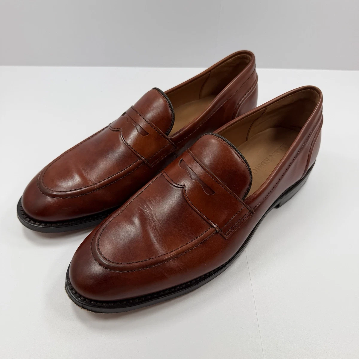 Allen Edmonds Red Dress Shoes for Men with Upper Leather for 