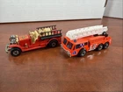 Vintage Hot Wheels Old No 5 1980 & Matchbox Fire Engine 1982 Die Cast Toys