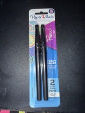 Paper Mate Papermate Flair Felt Pen Medium Point 0.7mm 2ct Black 8432452PP