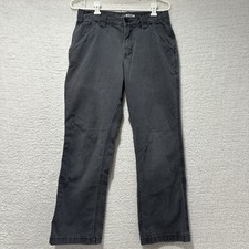 Carhartt Rugged Flex Relaxed Fit Canvas Work Pant BN2291 - M Men's Gray Size 30