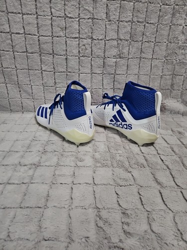 Adidas Adizero 5-Star 7.0 Football Cleats. White/Blue( DA9563) Size 12 - Picture 7 of 10