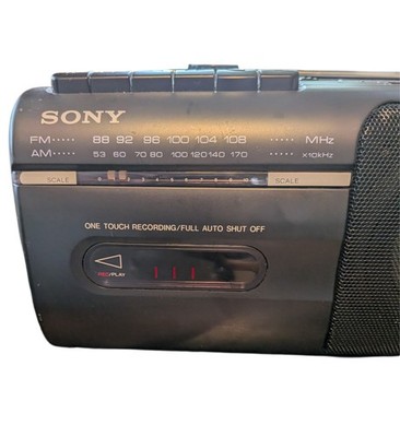 SONY ラジオカセットーコーダー　CFM10 Amazon.co.jp: Sony CFM10 BoomBox - ブラック、ステレオ、カセット