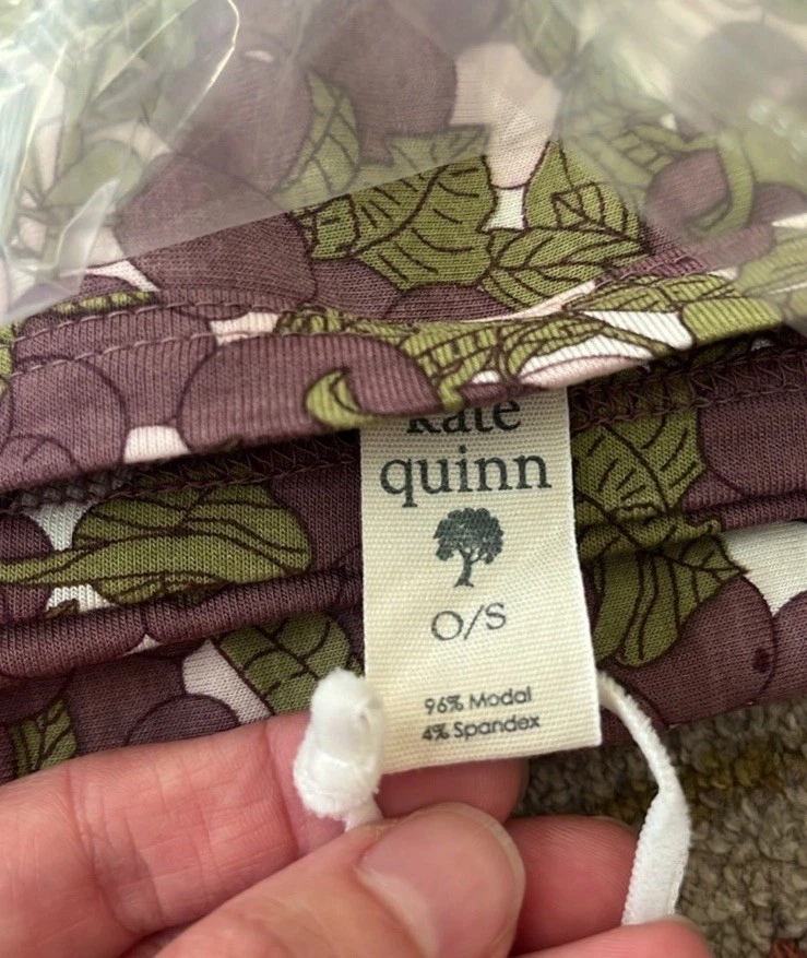 Envoltura de doble capa Kate Quinn en ciruela púrpura nueva con etiquetas Foto 4 de 4