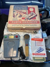 Vintage Audio Engineer toy Electro Nuclear Devices voice train control 50s READ