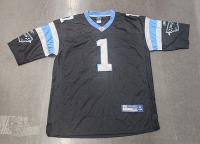 Reebok NFL Jersey Mens XXXL Short Sleeve V Neck Carolina Panthers Cam Newton