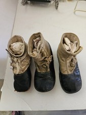3 Victorian Toddler Shoes 2 Lefts 1 Right