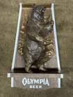 Vintage Olympia Beer Full Bear Mounted Plaque Wall Sign Advertisement - NICE!!!