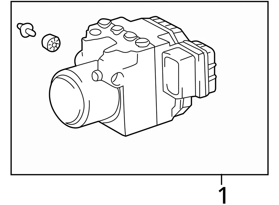 Módulo de control de bomba Abs Lexus Rx350 2007-2007 VESAB Foto 4 de 4