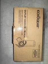 ECHOGEAR Echo Dot Outlet Hanger – 2 Pack – Black