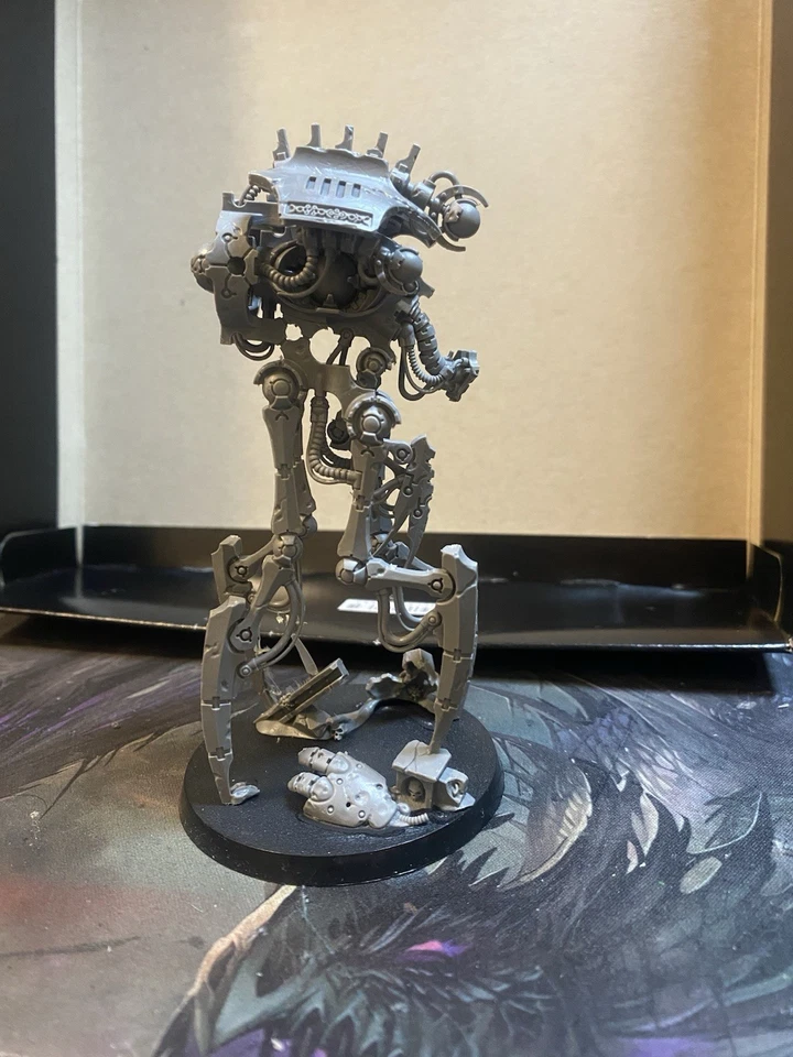 Repuesto Reanimador Necrones Canoptek Completamente Montado Sin Imprimar Foto 2 de 2