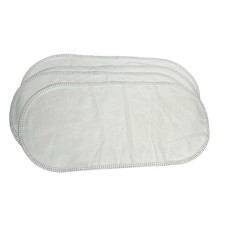 Bassinet Mattress Protectors Oval 26.5x13 Waterproof Lot of 4