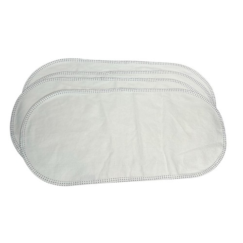 Bassinet Mattress Protectors Oval 26.5x13 Waterproof Lot of 4
