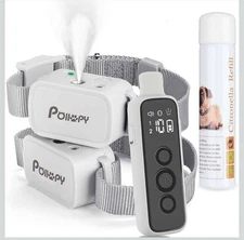 Rechargeable Dog Training Collars (2) with Remote, Activated By Remote Only ￼