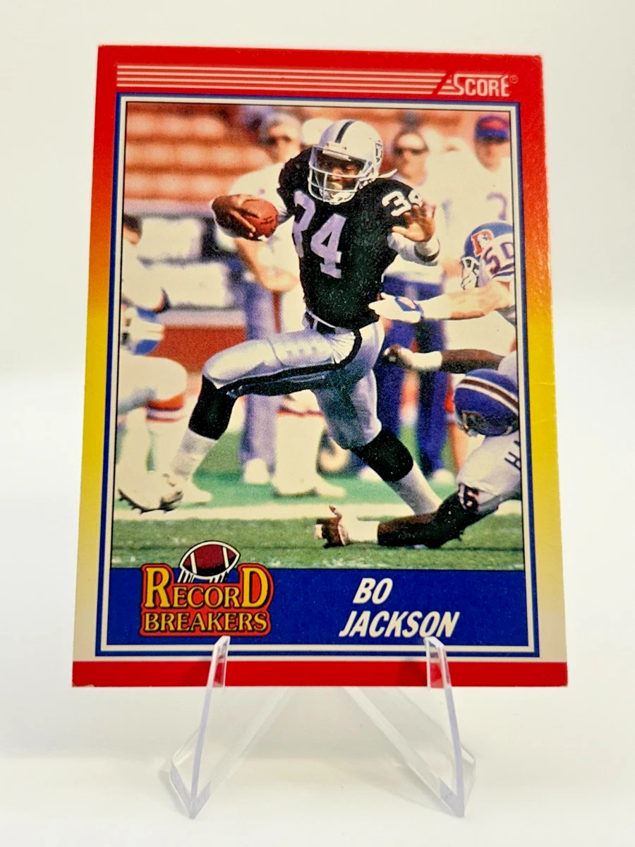 Bo Jackson Los Angeles Raiders Football Sports Trading Cards