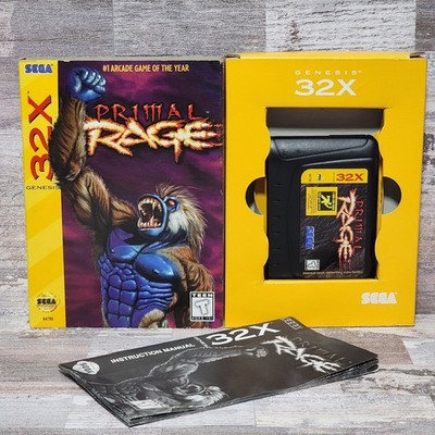 Primal Rage Sega Genesis 32X CIB Complete Tested | eBay