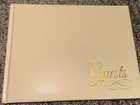 Guest Book Ivory w/Gold Detail — photo 1