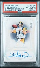 2024  FLAWLESS CHAMPIONS SIGNATURES KURT WARNER SILVER 12/20