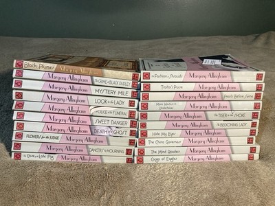 Margery Allingham Book Lot 1-19 + Extra Albert Campion Mystery Paperback 2010