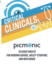 Critical Clinicals: 70 Cheat Sheets for Nursing School, NCLEX® Studying, an...