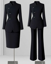 Women's Suit Dressy Business Wrap Buttock Skirt Wedding Party Casual