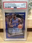 2024 Prizm Black Amar'e Stoudemire Blue Shimmer FOTL /25 Auto PSA 10 #298 Knicks
