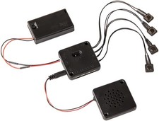 Cosplay Sound Effects Module. DIY Audio MP3 Chip with 4 Push Black