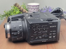 Sony NEX-FS100U Super 35mm Sensor Camcorder With Grip And AC Adapter 200 Hours