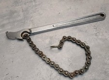 Vintage Craftsman WF 12 In Chain Pipe Wrench 55713 Heavy Duty Made in USA
