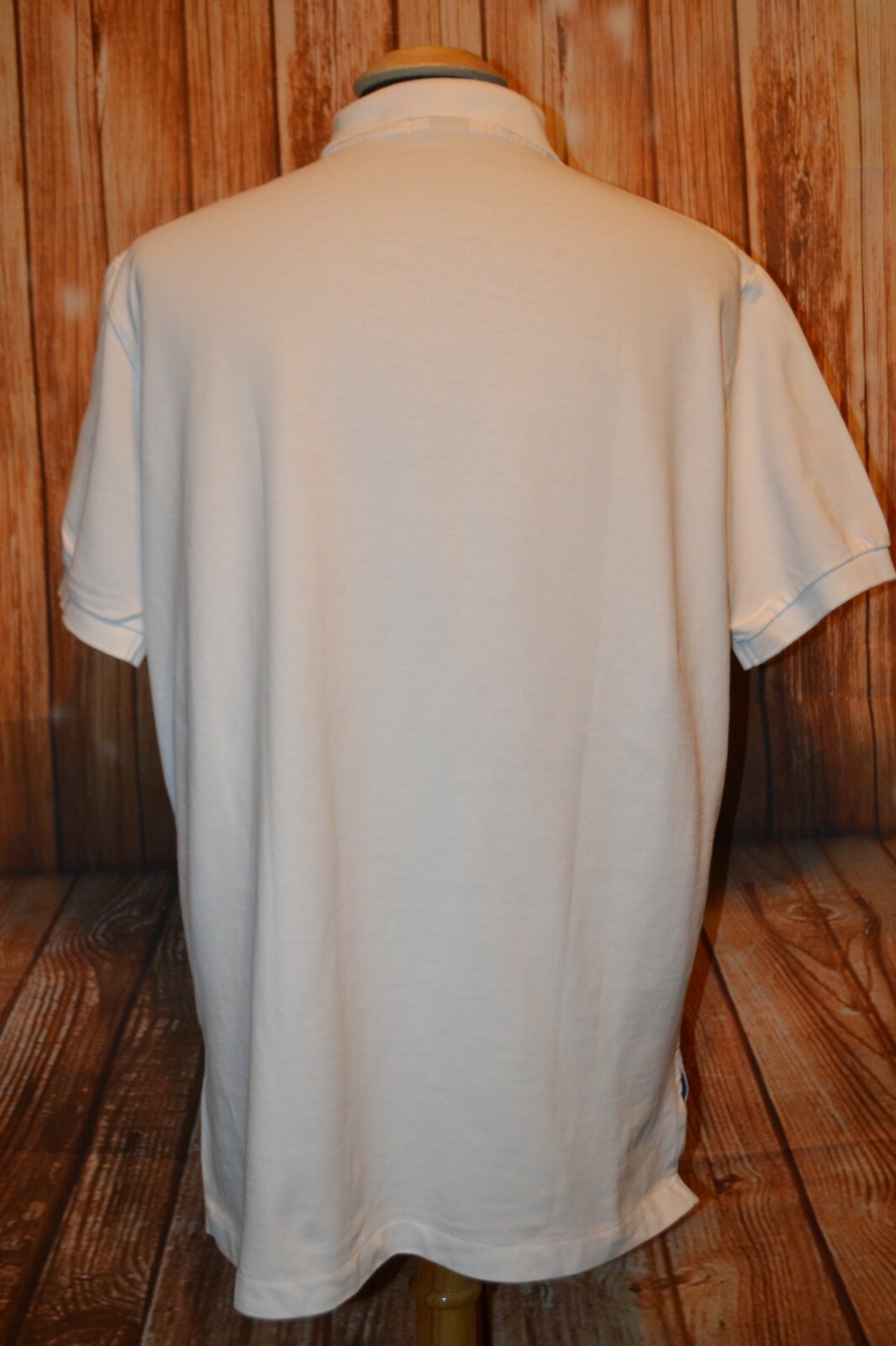 Vintage Polo Ralph Lauren Men's Embroidered RRL White Golf Polo Shirt Sz XL thumbnail 5