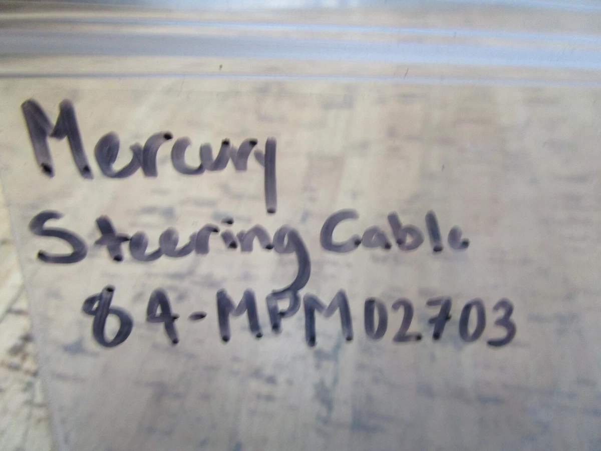 NEW OEM* Mercury Quicksilver STEERING CABLE 84-MPM02703 | eBay