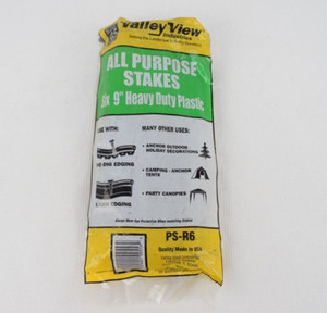 Valley View PS-R6 9" All purpose Stakes