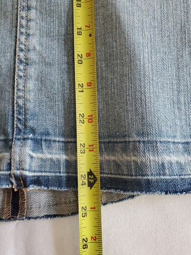 Massimo Women's/Jr's Distressed Denim Skirt NWT Vtg. 90's. Size 12 - Picture 8 of 10