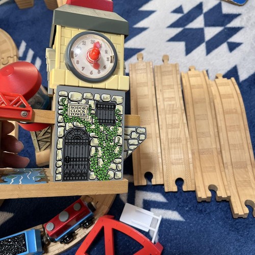 Thomas & Friends Wooden Rail Percy & Harold Rescue Set Toys “R” Us N/BOX - Picture 24 of 24