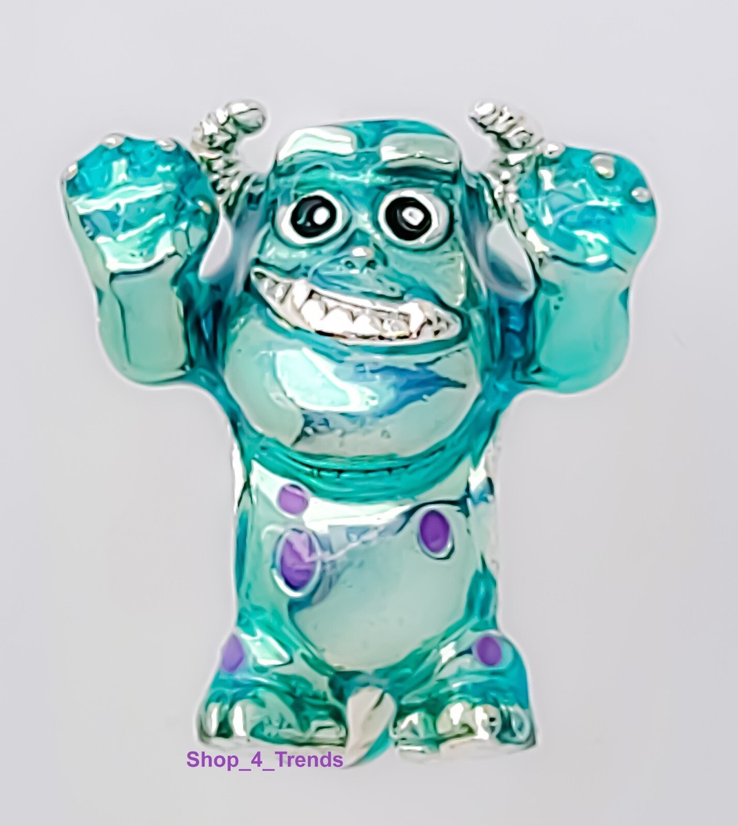 New 100% Authentic PANDORA Jewelry 792031C01 Disney Pixar Sulley